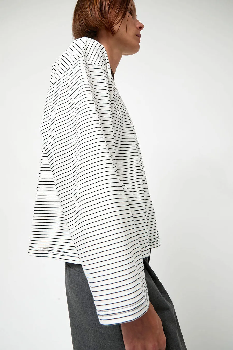 No.6 Nora Top in White Stripe sold by No. 6 product image thumbnail 5