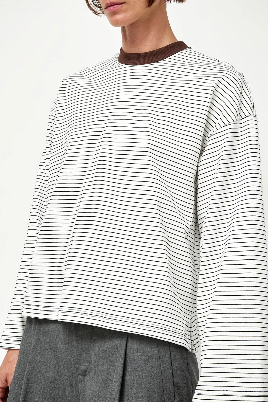 No.6 Nora Top in White Stripe sold by No. 6 product image thumbnail 2