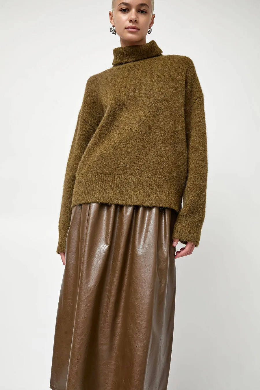 No.6 Miles Sweater in Khaki sold by No. 6 product image thumbnail 3