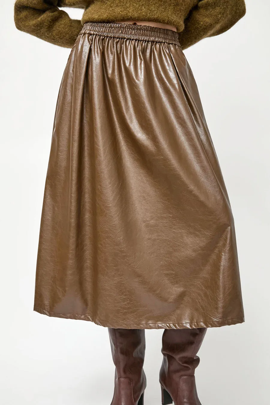 No.6 Mel Skirt in Olive sold by No. 6 product image thumbnail 2