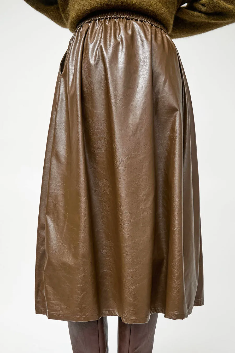 No.6 Mel Skirt in Olive sold by No. 6 product image thumbnail 4