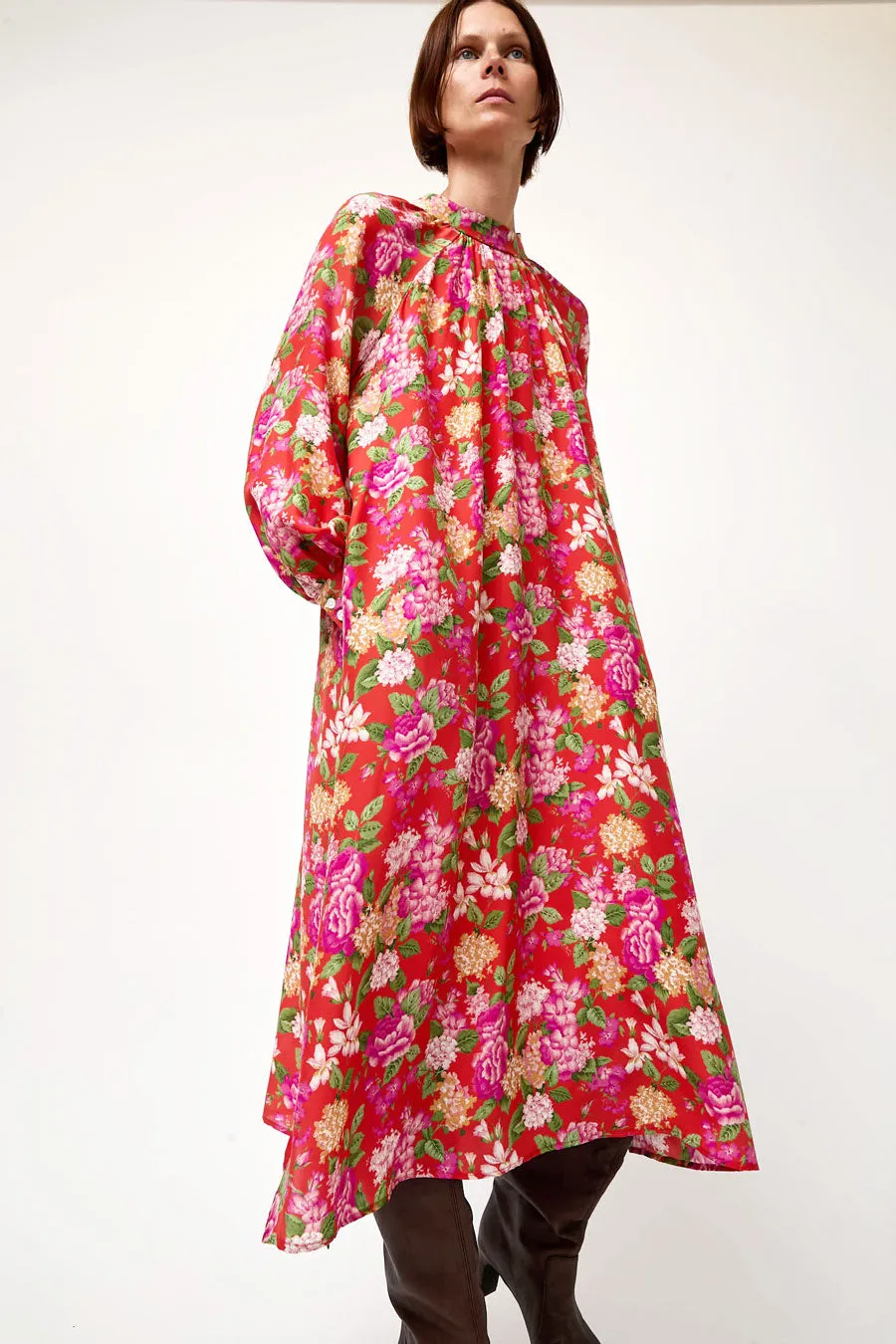 No.6 Lia Dress in Red Bouquet sold by No. 6 product image thumbnail 5