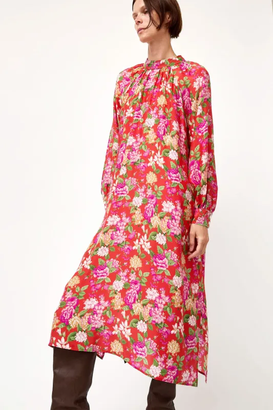 No.6 Lia Dress in Red Bouquet made by No. 6