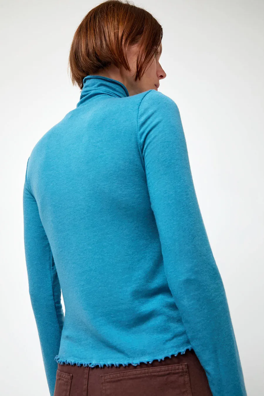 No.6 Lennon Turtleneck in Teal sold by No. 6 product image thumbnail 4