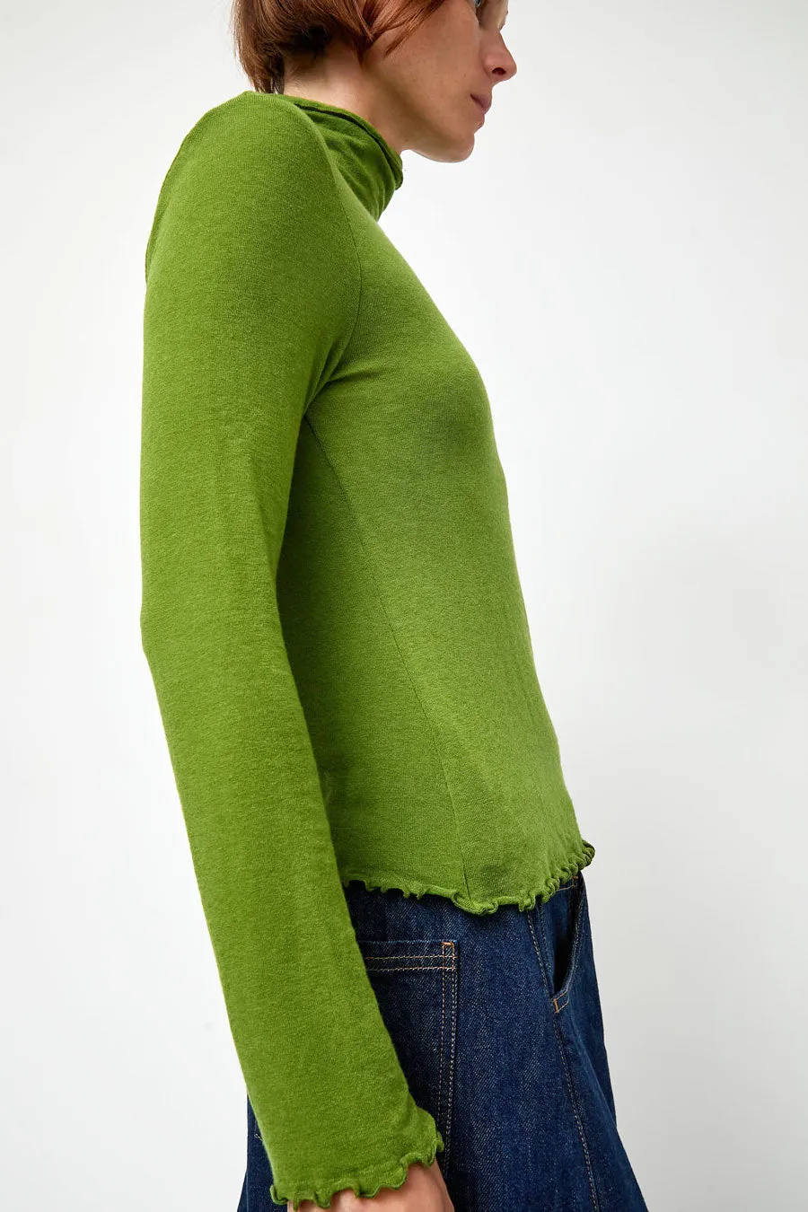 No.6 Lennon Turtleneck in Grass sold by No. 6 product image thumbnail 4