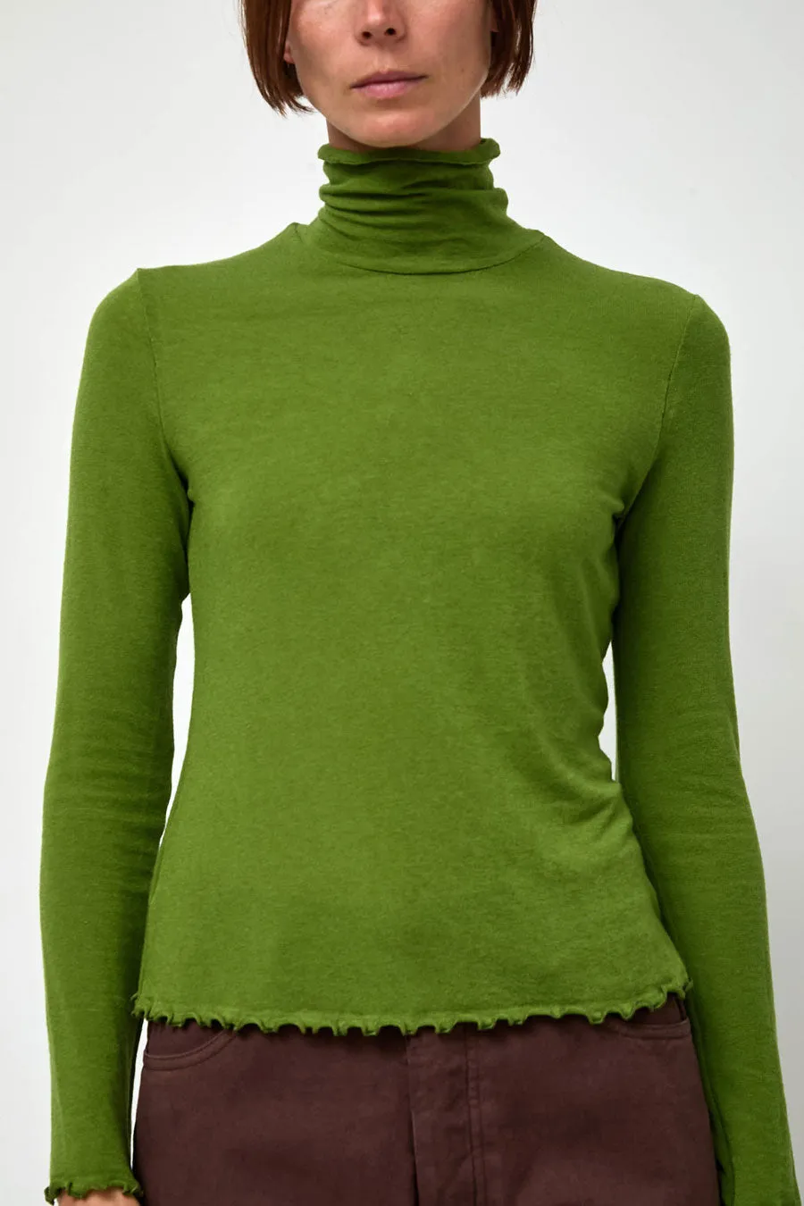 No.6 Lennon Turtleneck in Grass sold by No. 6