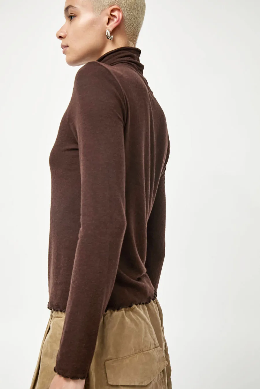 No.6 Lennon Turtleneck in Espresso sold by No. 6 product image thumbnail 4