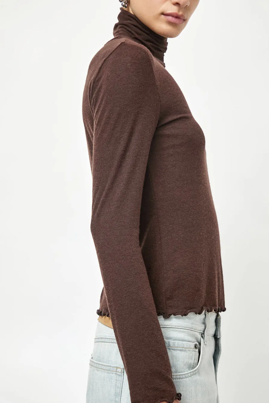 No.6 Lennon Turtleneck in Espresso sold by No. 6 product image thumbnail 2