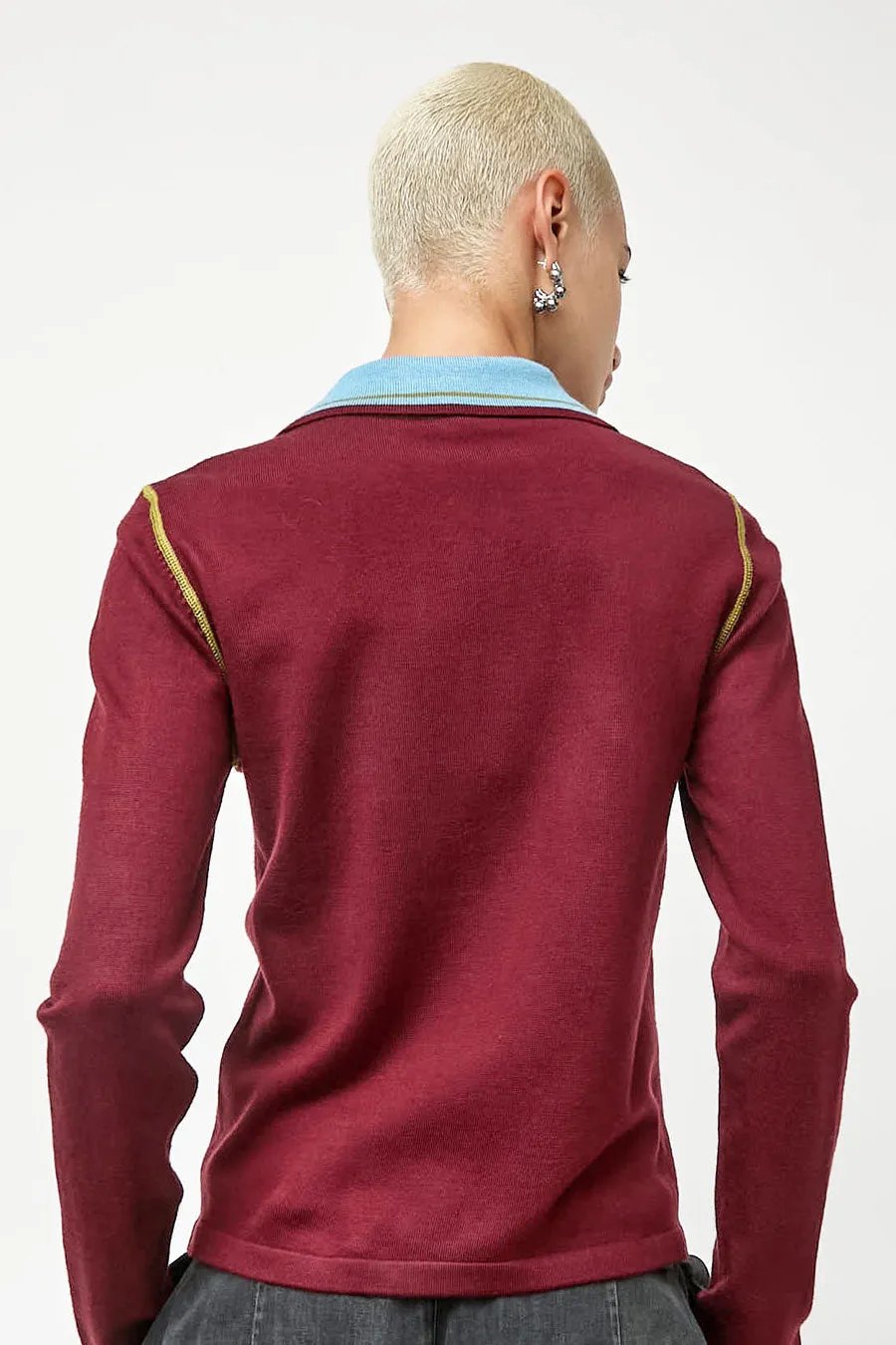 No.6 Lainey Top in Merlot sold by No. 6 product image thumbnail 5
