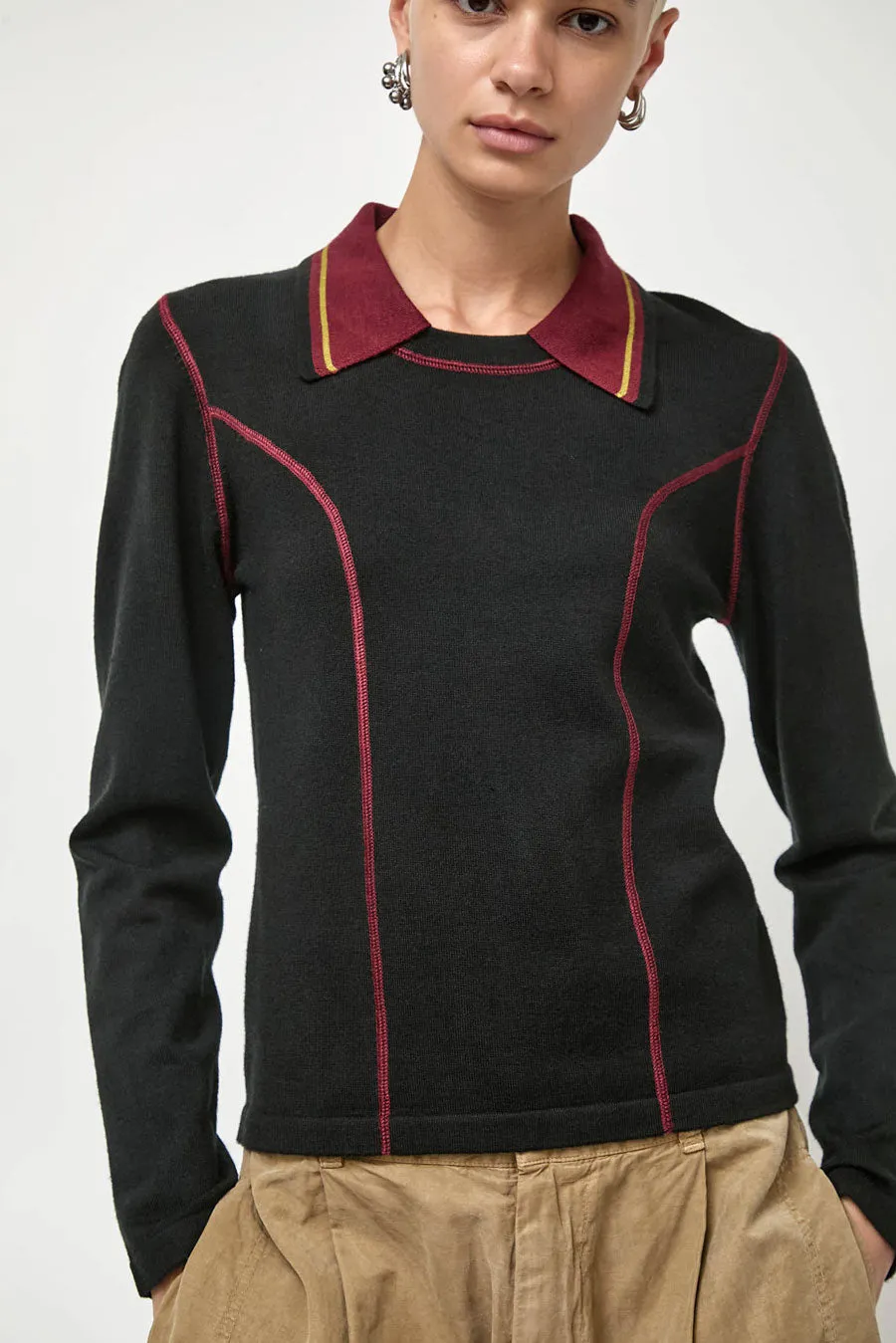 No.6 Lainey Top in Black sold by No. 6