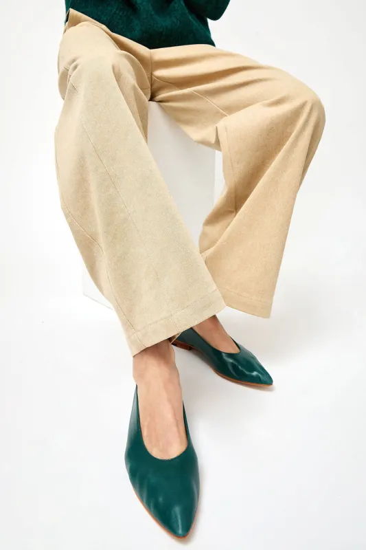 Martiniano Party Flat in Emerald made by Martiniano