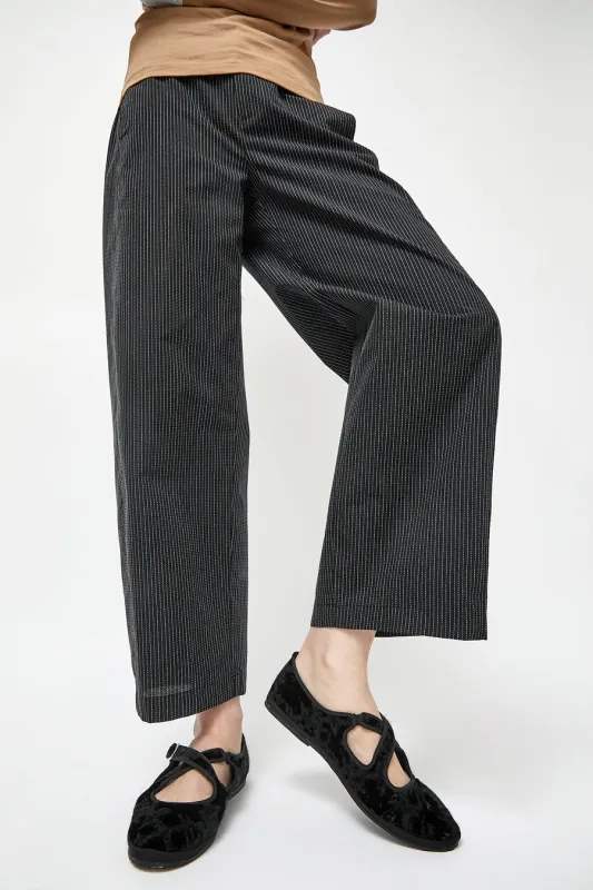Drogheria Crivellini Nexus Criss Cross Mary Jane in Black Velvet made by drogheria Crivellini