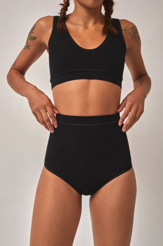 Baserange Aid Pants in Black made by No. 6