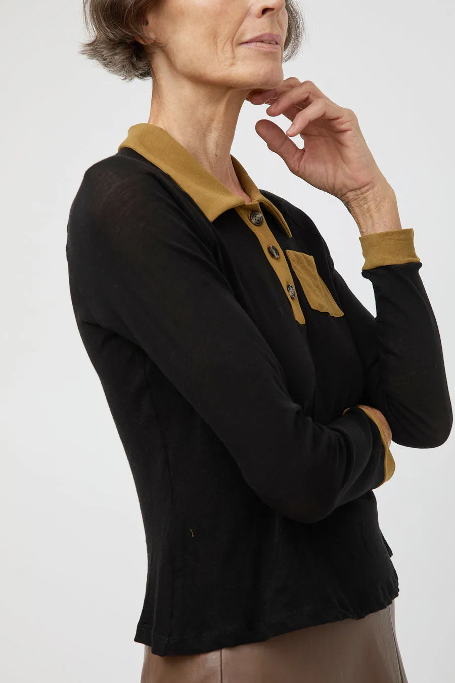 No.6 Raffi Top in Black sold by No. 6 product image thumbnail 2