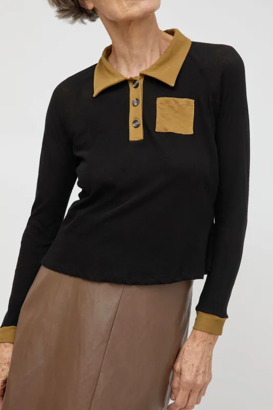 No.6 Raffi Top in Black made by No. 6