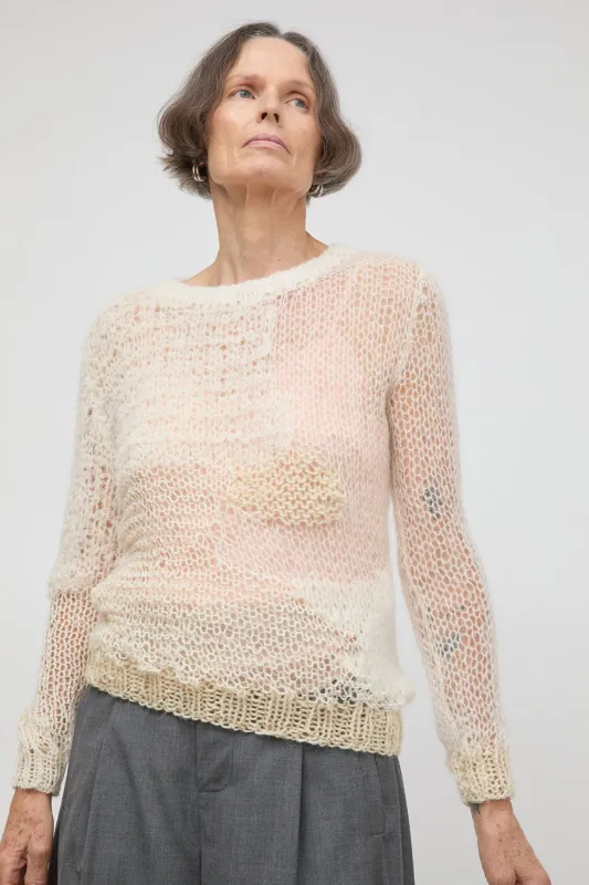 Guðrun & Guðrun Aviana Sweater in Off-White made by No. 6