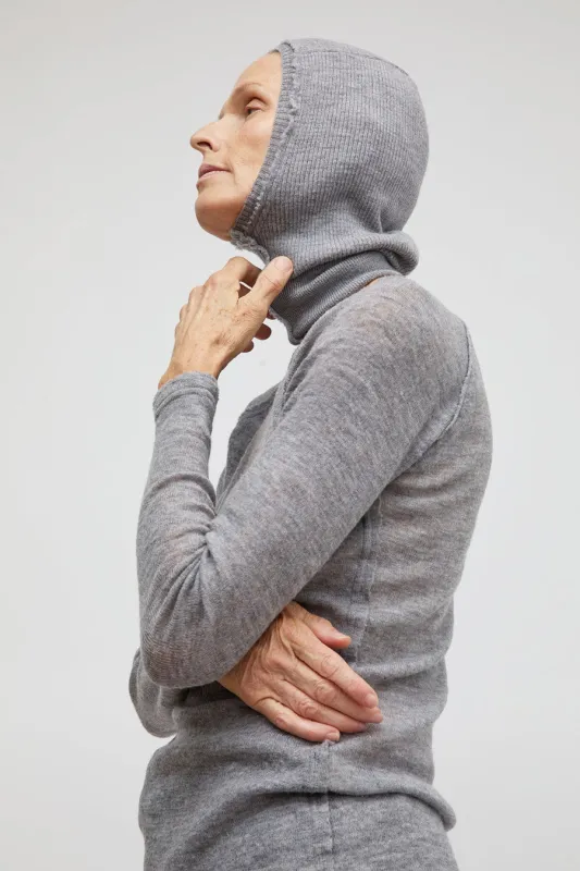 Guðrun & Guðrun Bjarma Balaclava in Grey made by No. 6