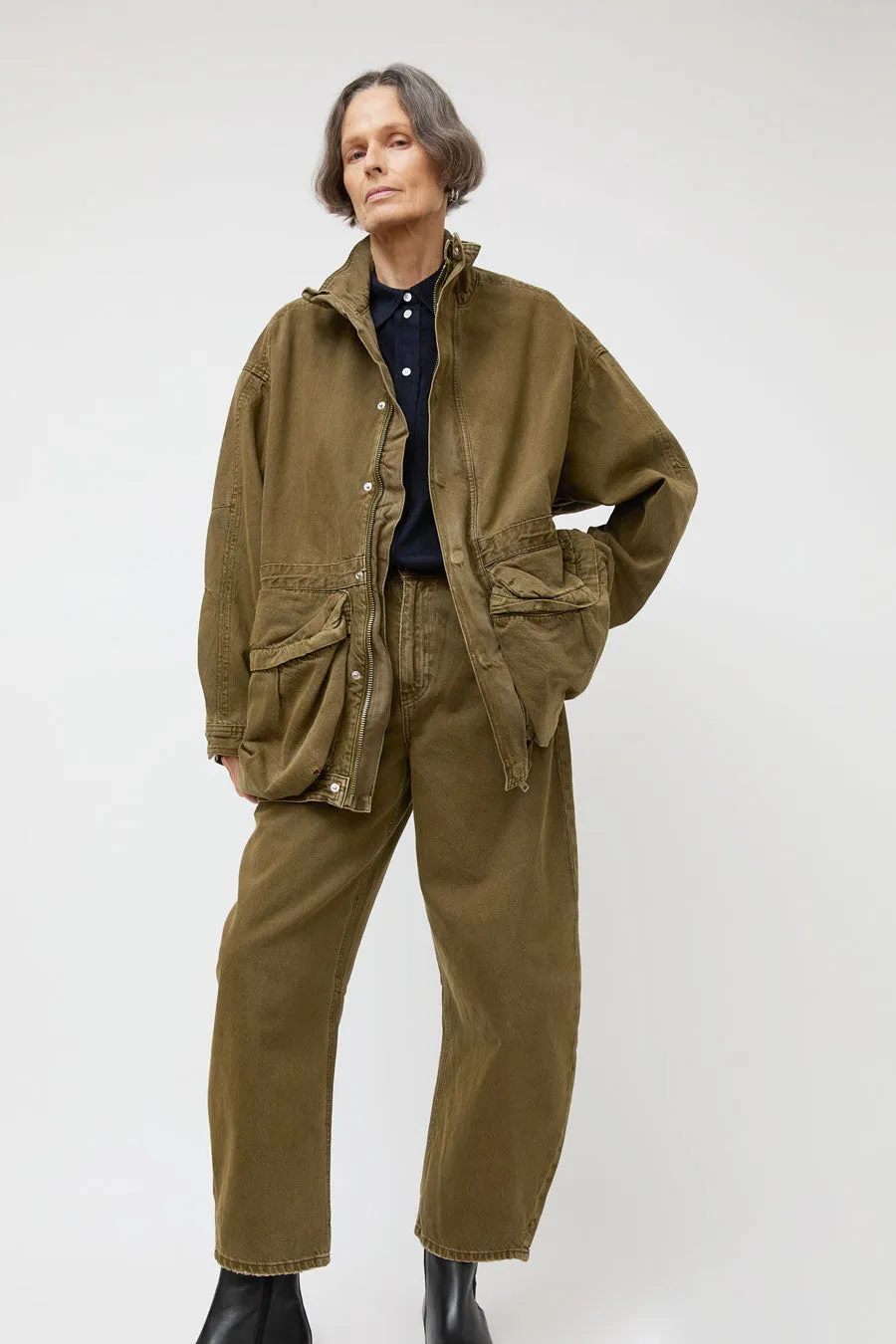Dala Mountain Jacket in Dark Olive sold by No. 6 product image thumbnail 2