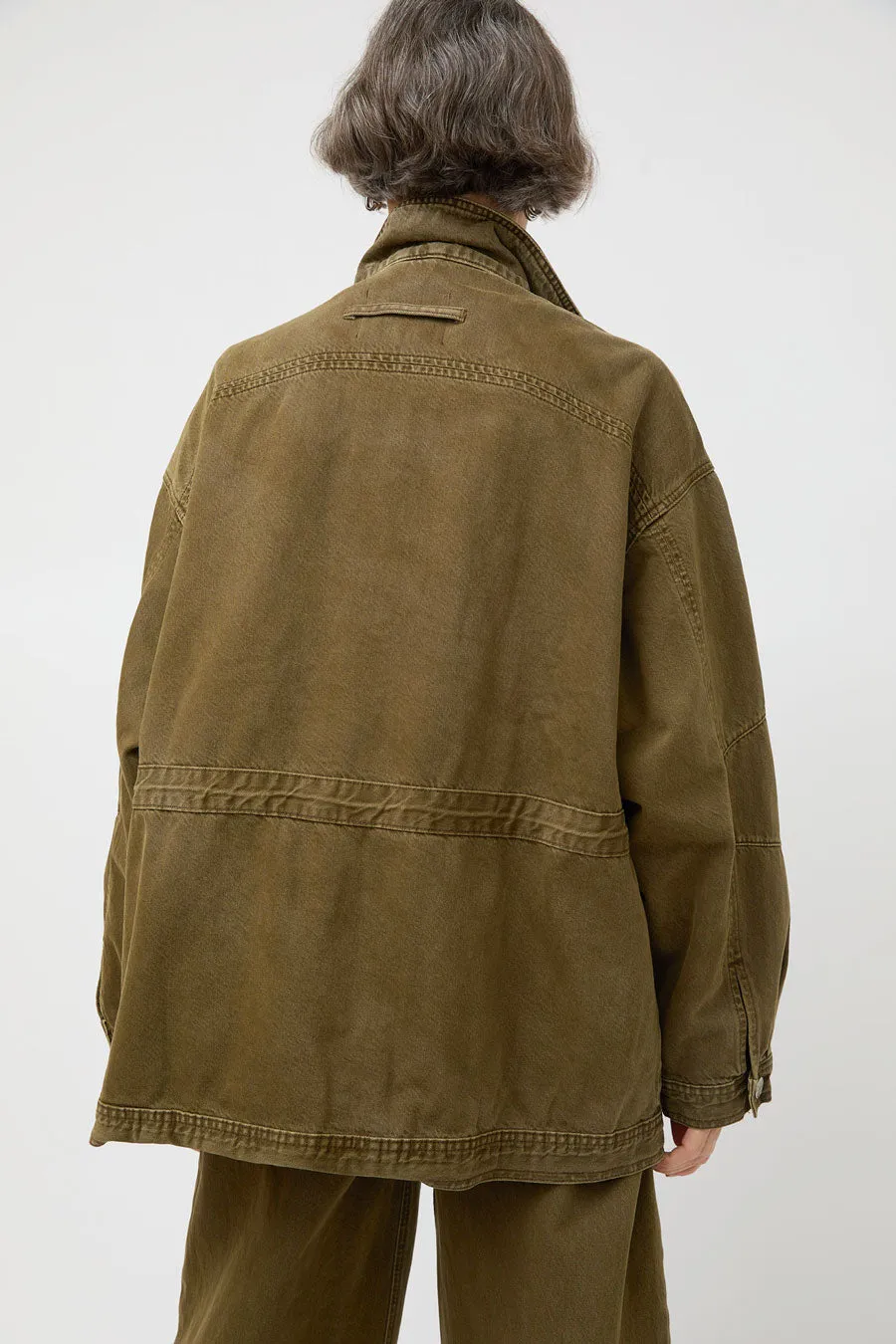 Dala Mountain Jacket in Dark Olive sold by No. 6 product image thumbnail 5
