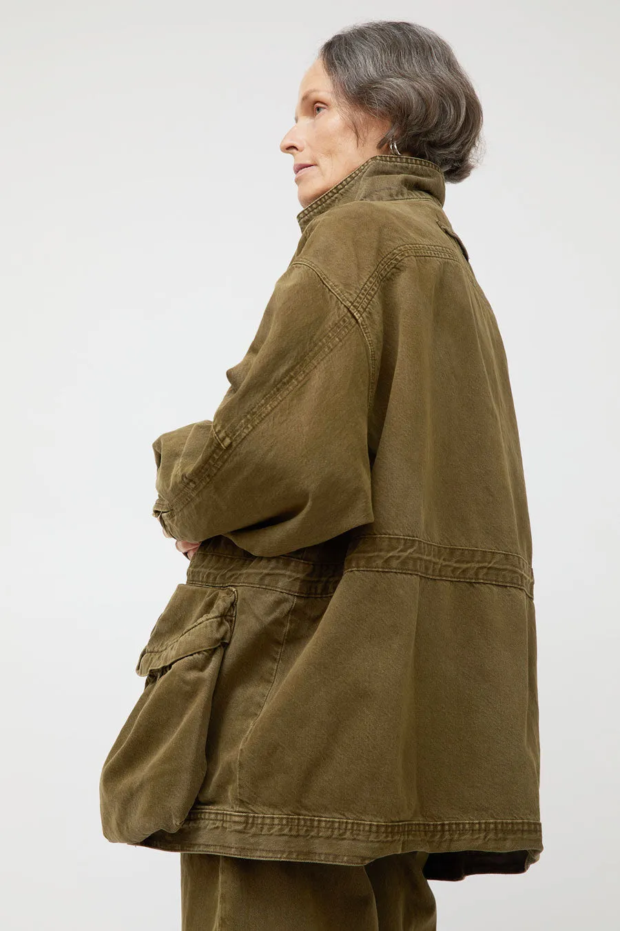 Dala Mountain Jacket in Dark Olive sold by No. 6 product image thumbnail 4