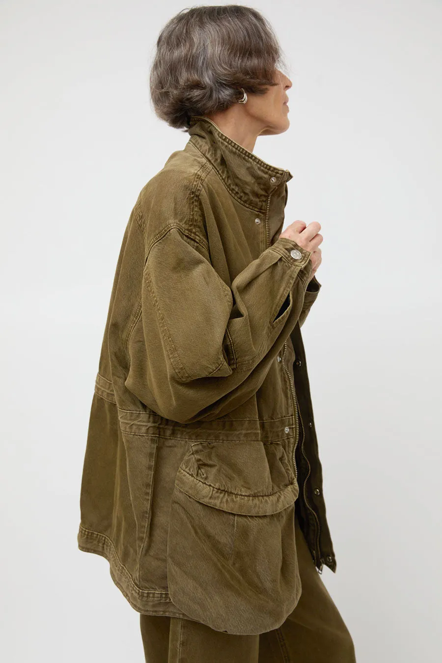 Dala Mountain Jacket in Dark Olive sold by No. 6 product image thumbnail 3