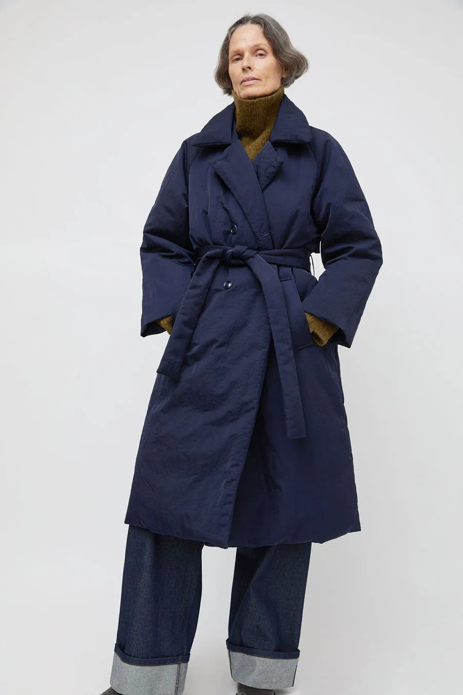 No.6 Leeds Coat in Navy sold by No. 6 product image thumbnail 2