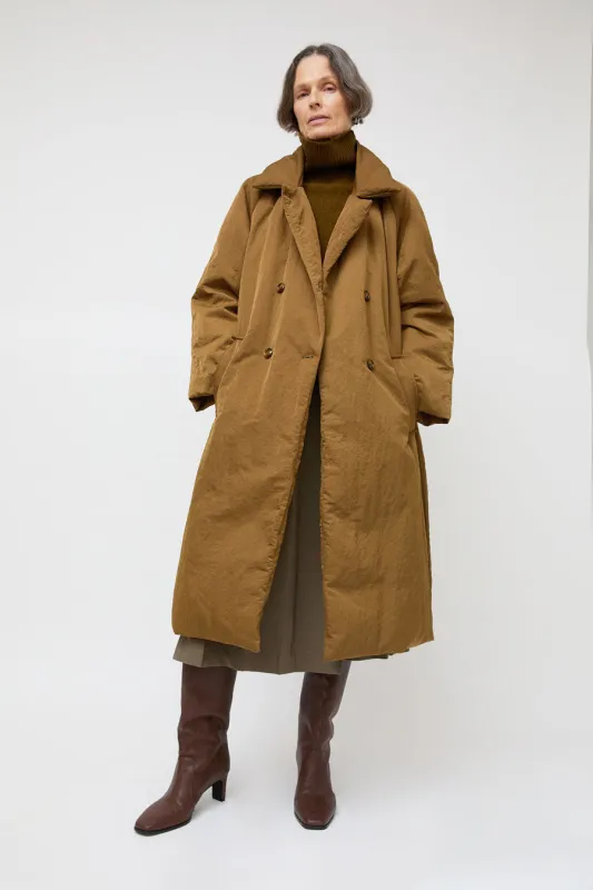 No.6 Leeds Coat in Khaki made by No. 6