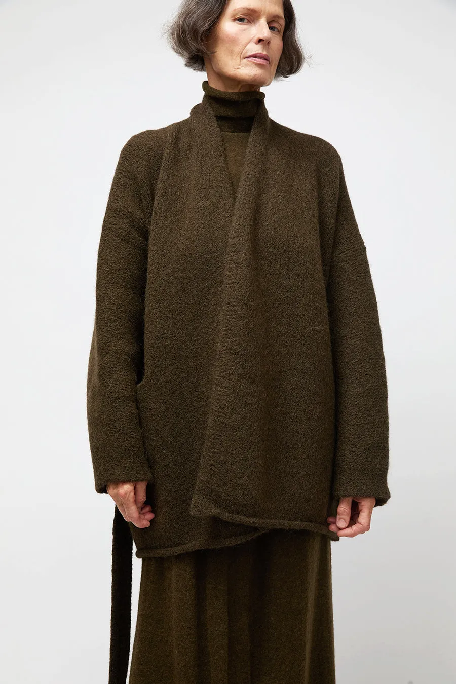 Lauren Manoogian Coto Cardigan in Olive sold by No. 6 product image thumbnail 4