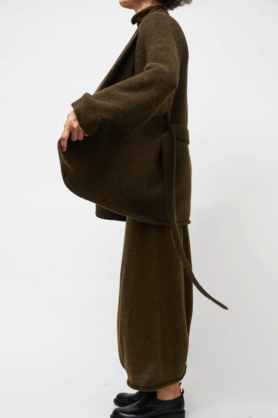 Lauren Manoogian Coto Cardigan in Olive sold by No. 6 product image thumbnail 5