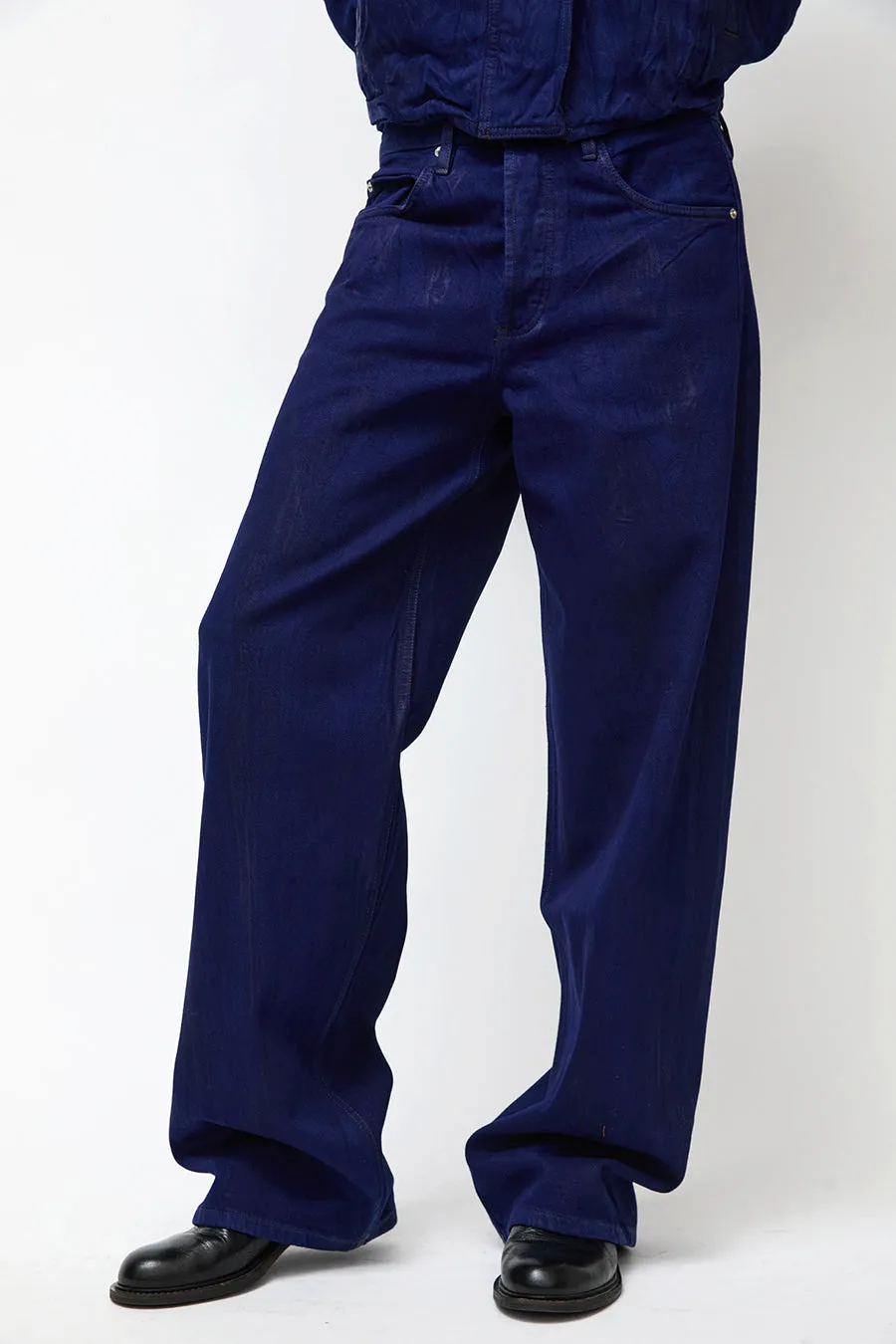 Dala Isle Full Jean in Deep Sea Crackle sold by No. 6 product image thumbnail 4