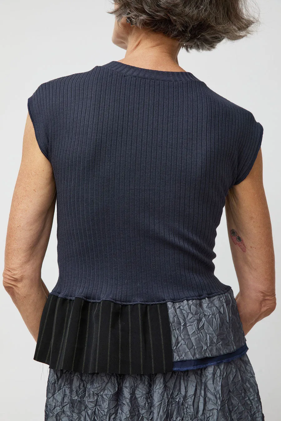Vladimir Karaleev Gitti Top in Dark Mix sold by No. 6 product image thumbnail 3