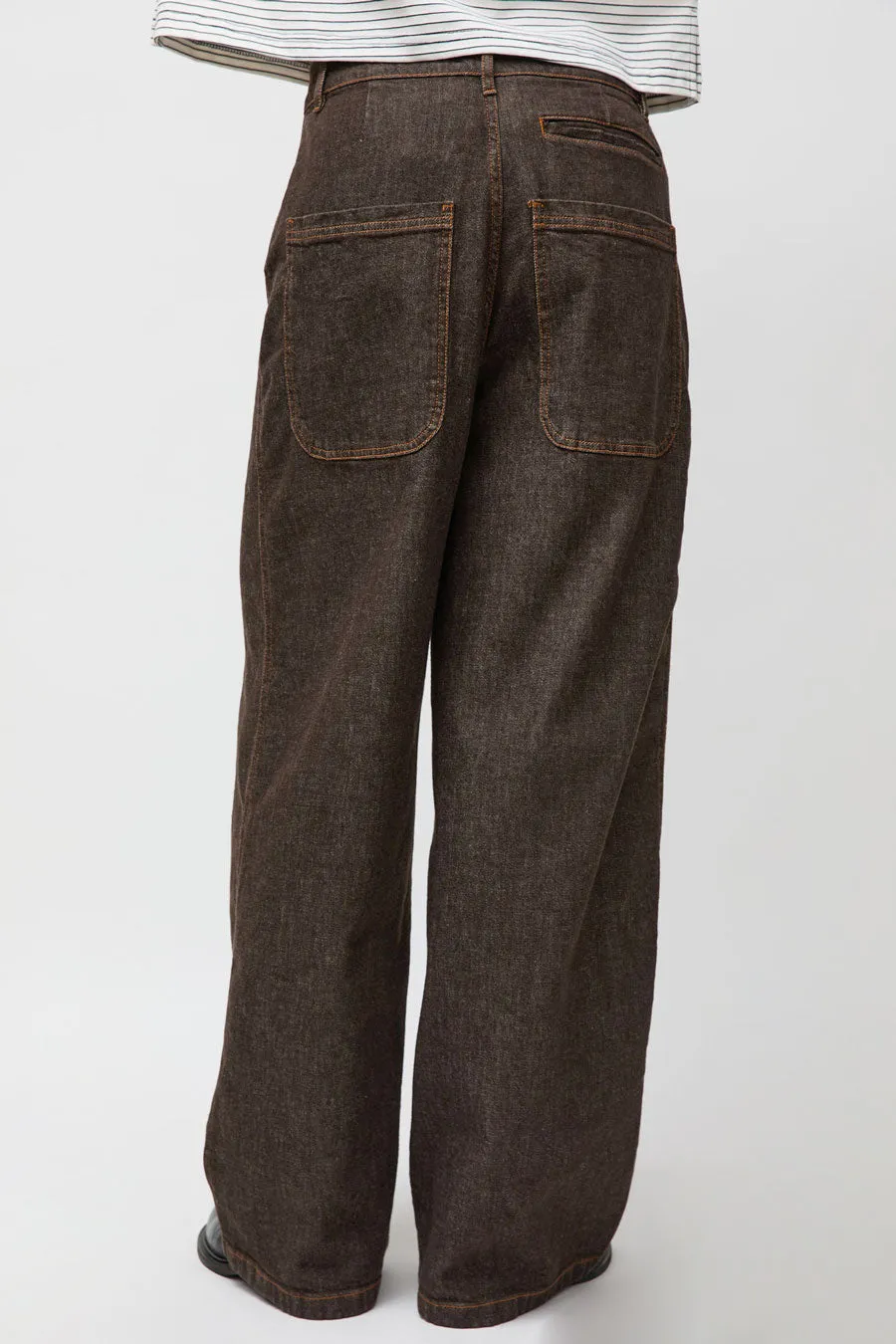 YMC Replacement Jean in Brown sold by No. 6 product image thumbnail 5