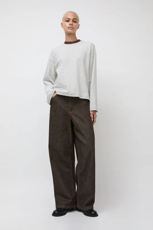 YMC Replacement Jean in Brown made by YMC