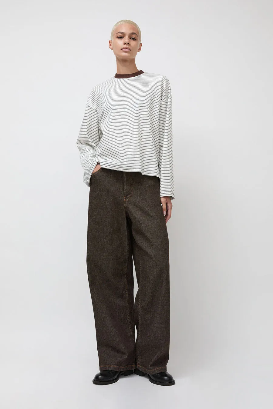 YMC Replacement Jean in Brown sold by No. 6