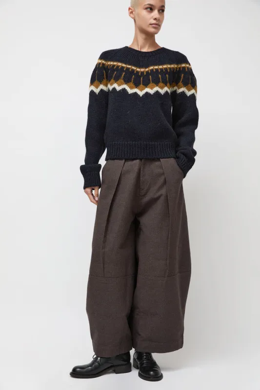 YMC Deadbeat Trouser in Brown made by YMC