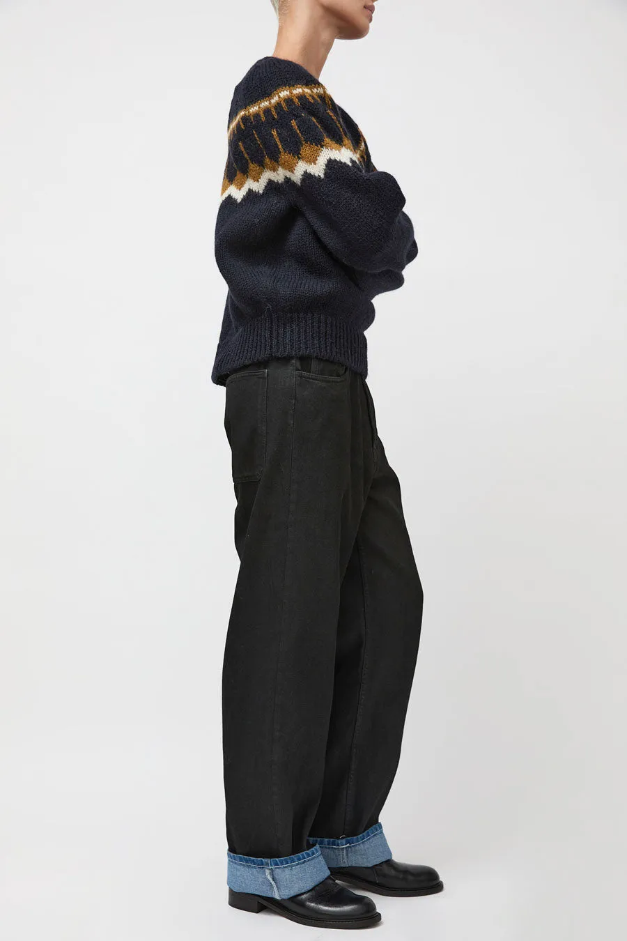 YMC Silver Jean in Black sold by No. 6 product image thumbnail 2