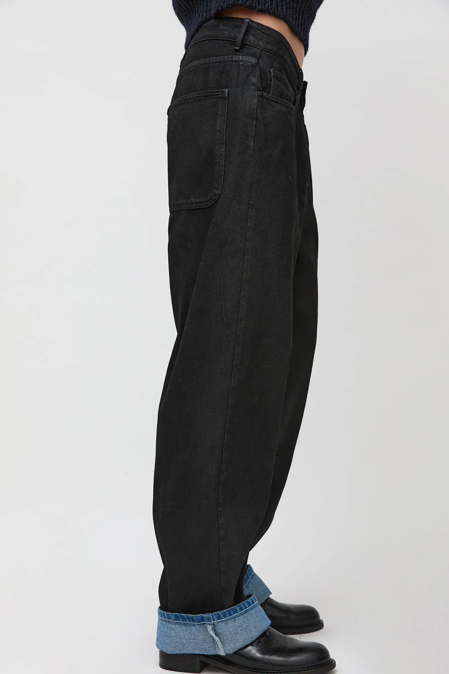 YMC Silver Jean in Black sold by No. 6 product image thumbnail 4