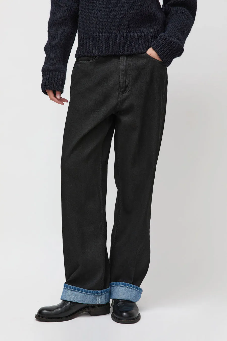 YMC Silver Jean in Black sold by No. 6 product image thumbnail 5