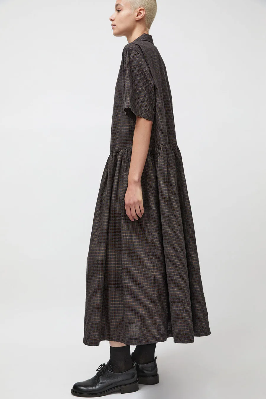 YMC Parklife Dress in Grey Multi sold by No. 6 product image thumbnail 4