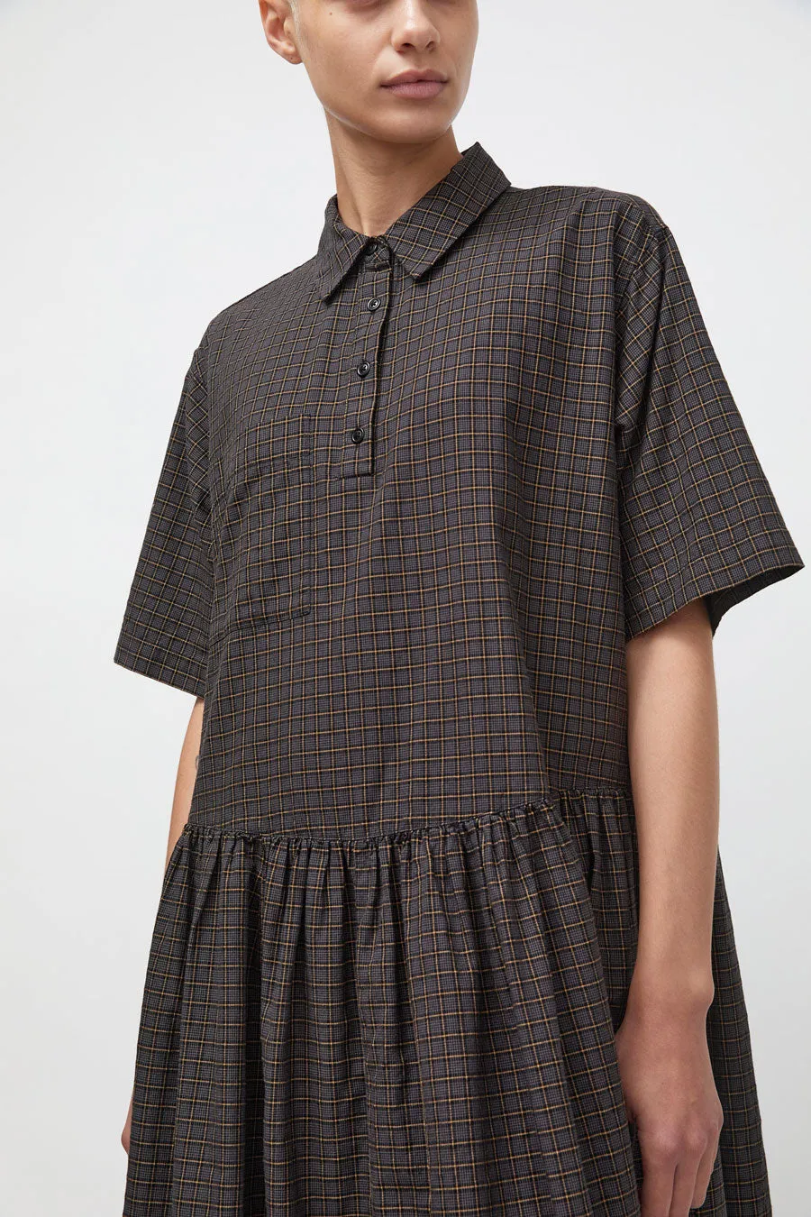 YMC Parklife Dress in Grey Multi sold by No. 6 product image thumbnail 3