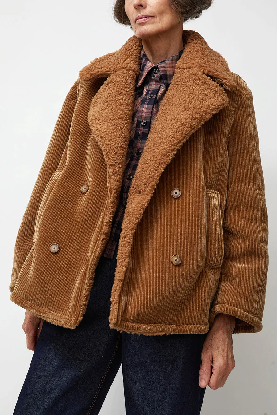 No.6 Shaye Coat in Camel sold by No. 6 product image thumbnail 4
