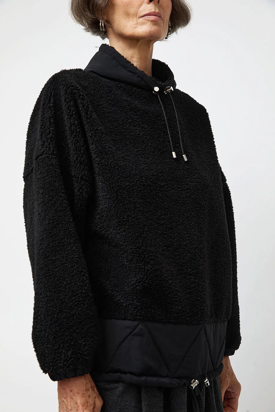 NOMIA Fleece Pullover in Black sold by No. 6 product image thumbnail 3