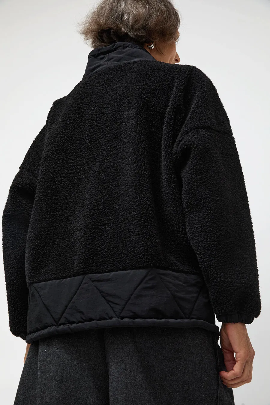 NOMIA Fleece Pullover in Black sold by No. 6 product image thumbnail 5