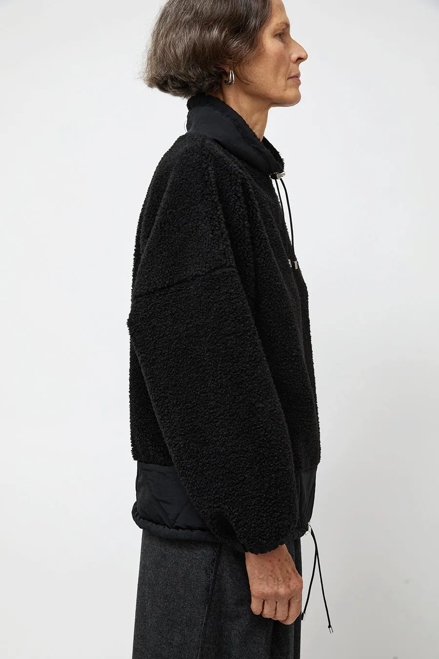 NOMIA Fleece Pullover in Black sold by No. 6 product image thumbnail 4