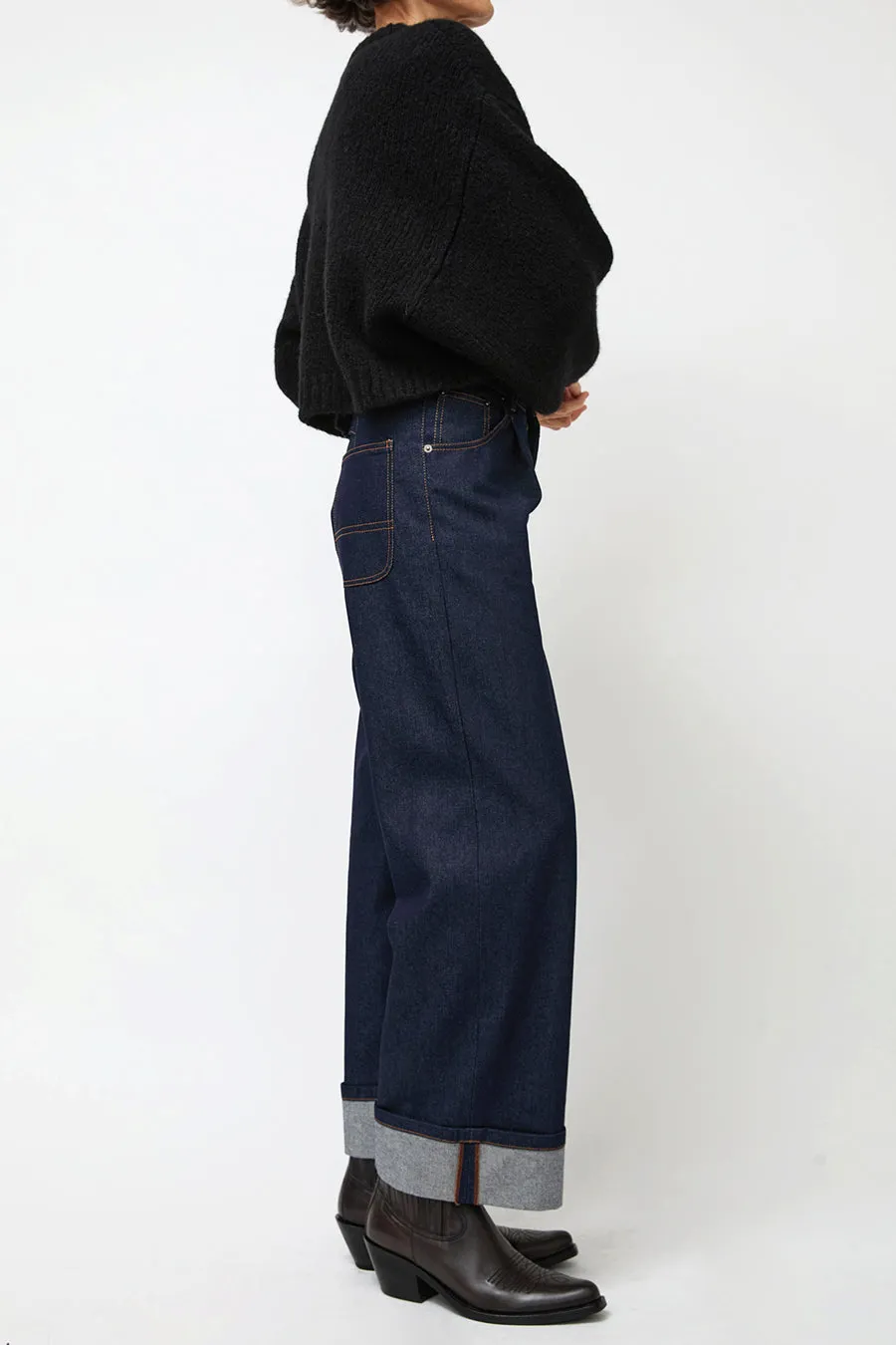 No.6 Colm Pant in Denim sold by No. 6 product image thumbnail 2