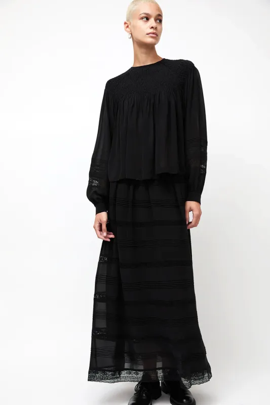 Ciao Lucia Safira Skirt in Black made by Ciao Lucia
