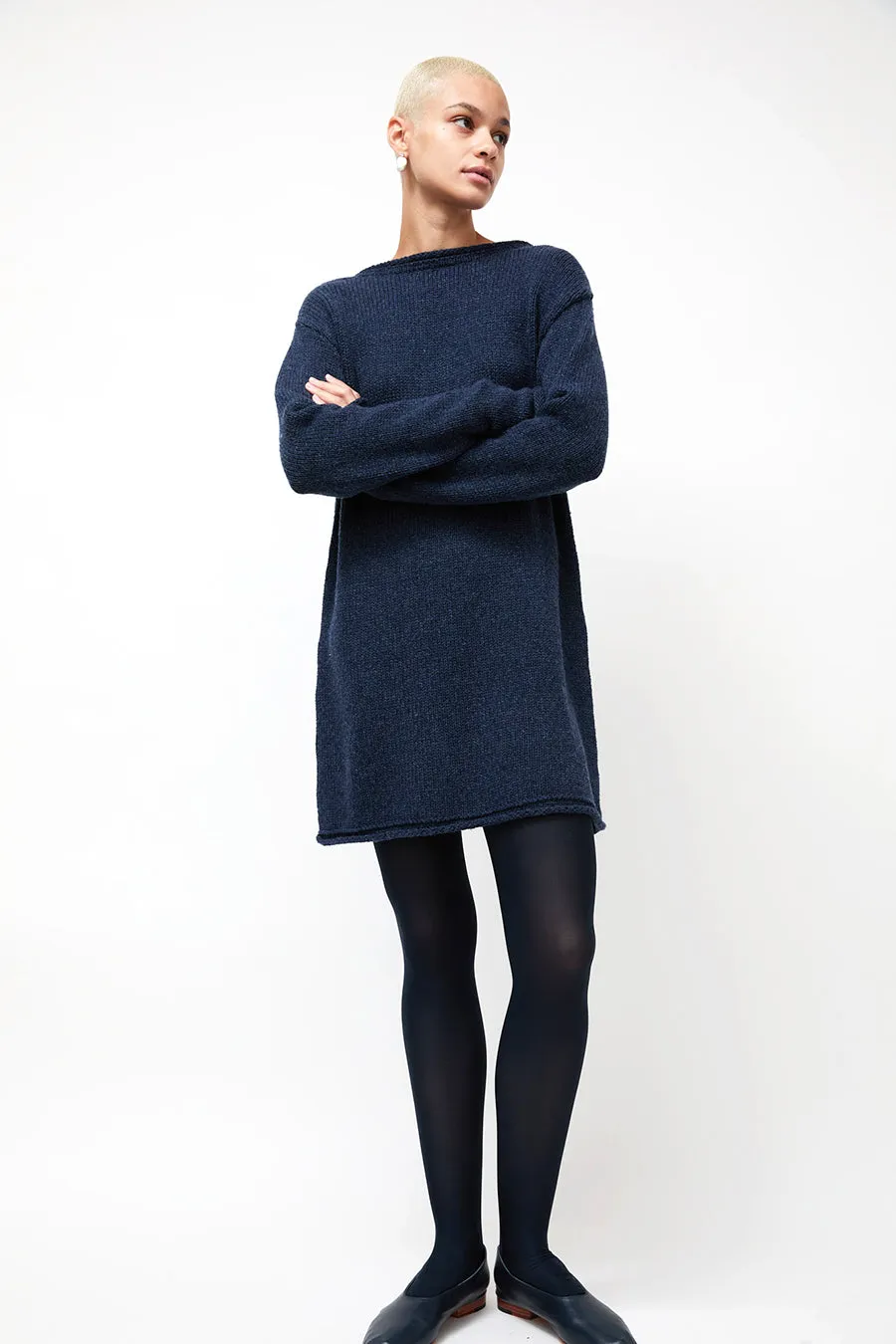 Ciao Lucia Tilda Dress in Denim sold by No. 6