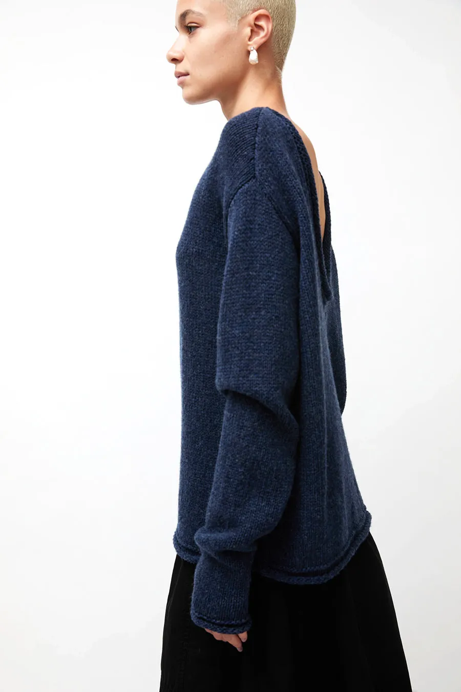 Ciao Lucia Sadie Pullover in Denim sold by No. 6 product image thumbnail 5