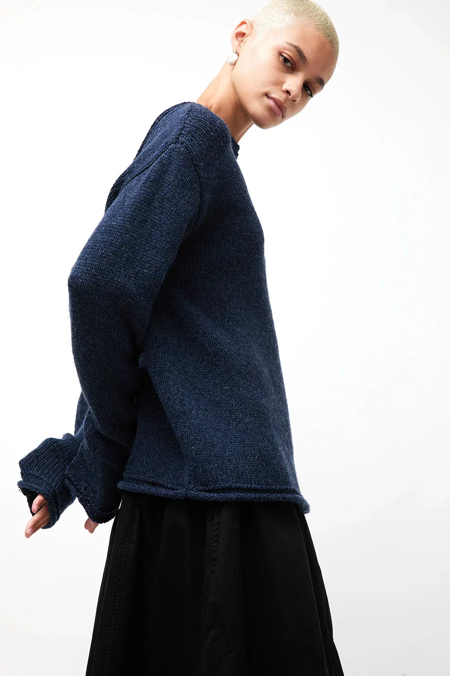 Ciao Lucia Sadie Pullover in Denim sold by No. 6 product image thumbnail 2
