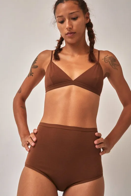 Baserange Highwaist Bell Pant in Ocular sold by No. 6